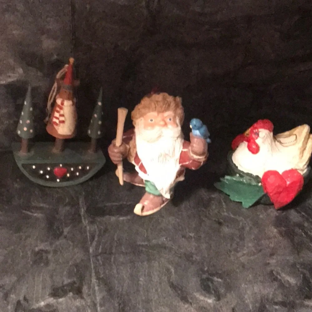 Set of 3 Christmas ornaments